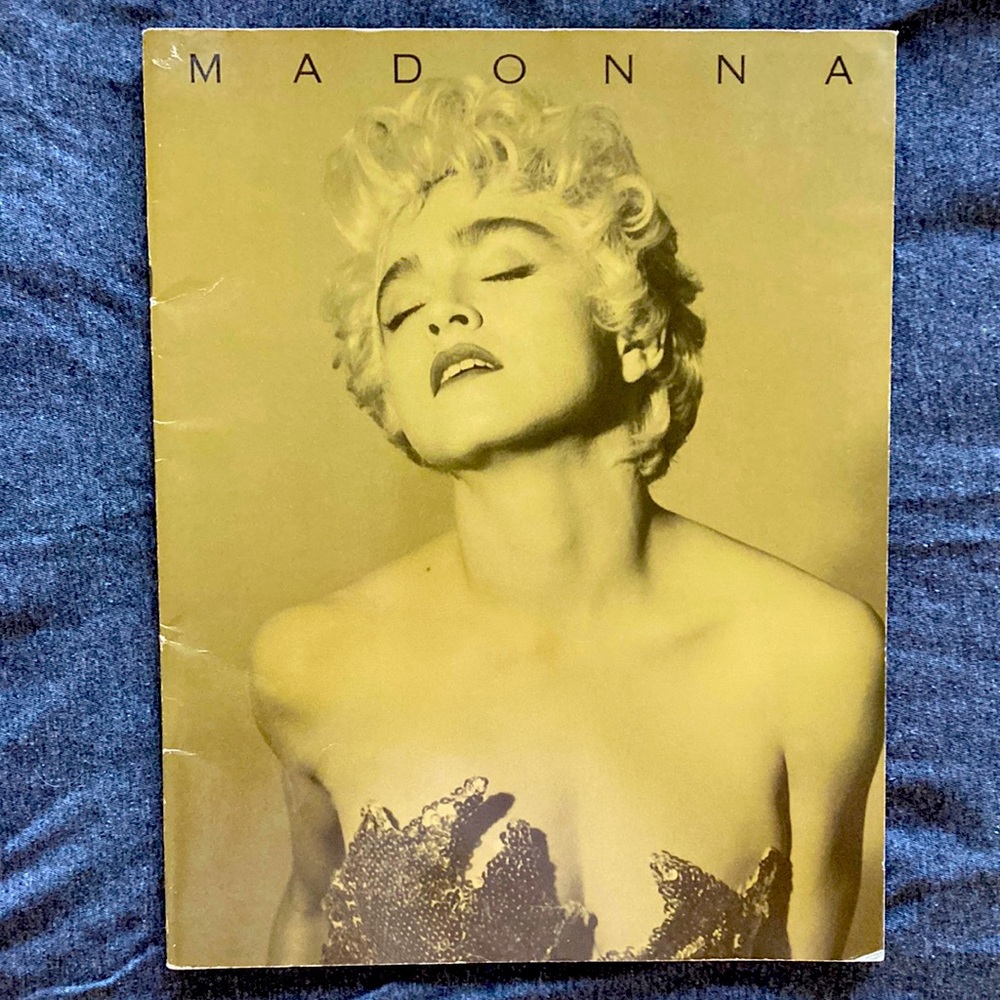 Madonna “Who’s That Girl “ Tour Book , 1987